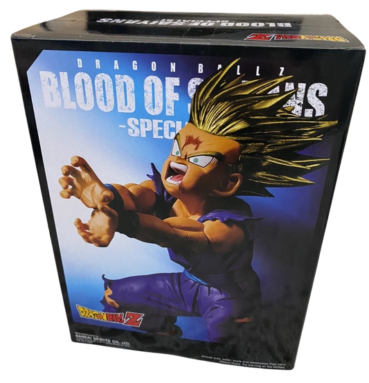 Figura especial XL Gohan con caja "Blood of Saiyans" de Banpresto Bandai, edición limitada, disponible en figuraschile.com