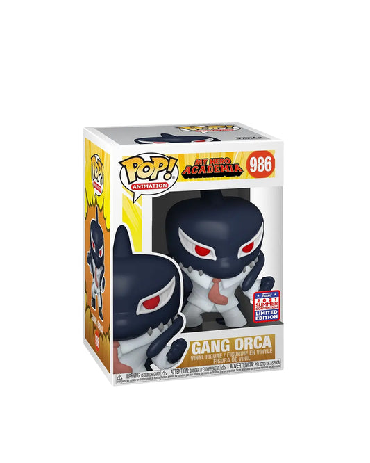 Funko Pop Animation My Hero Academia #986 Gang Orca, edición limitada Summer Convention 2021, figura de vinilo coleccionable con detalles fieles al personaje, en caja original, ideal para fans y coleccionistas — disponible en figuraschile.cl