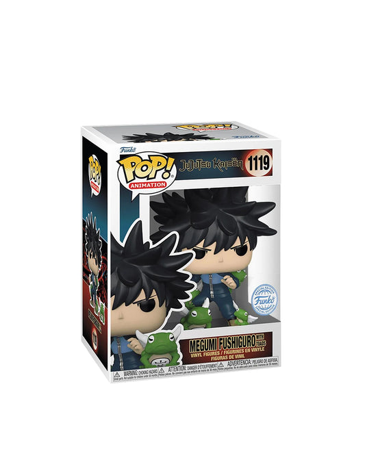 Funko Pop! (Jujutsu Kaisen) Megumi Fushiguro with toads #1119 (Funko Special Edition)