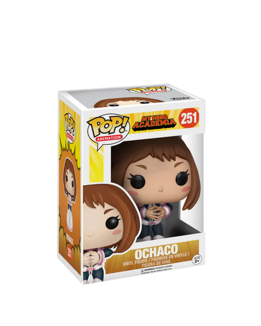 Funko Pop Animation My Hero Academia #251 Ochaco Uraraka, figura de vinilo coleccionable con detalles fieles al personaje, en caja original, ideal para fans y coleccionistas de My Hero Academia — disponible en figuraschile.cl