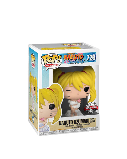 Funko Pop Animation Naruto Shippuden #726 Naruto Uzumaki Sexy Special Edition, figura de colección en caja — disponible en figuraschile.cl