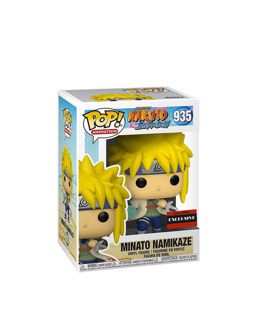 Funko Pop Animation Naruto Shippuden #935 Minato Namikaze, edición exclusiva AAA Anime, figura de colección en caja — disponible en figuraschile.cl
