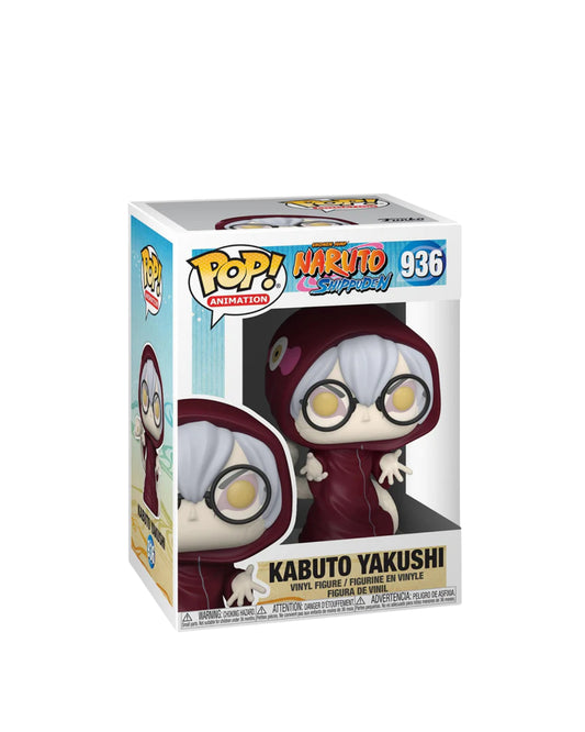 Funko Pop Animation Naruto Shippuden #936 Kabuto Yakushi, figura de vinilo coleccionable con detalles precisos del personaje, en caja original, ideal para fans y coleccionistas de Naruto — disponible en figuraschile.cl