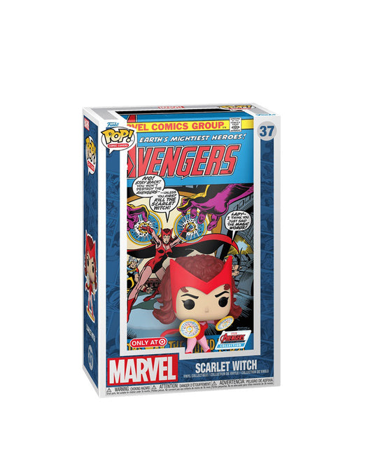 Figura Funko Pop! Marvel Comics Scarlet Witch #37 en caja, personaje icónico de los cómics de Marvel, edición coleccionable disponible en Figuras Chile.