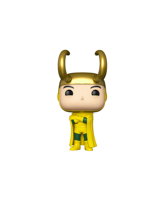 Funko Pop Marvel Studios Loki 902 Classic Loki en caja original, figura coleccionable del multiverso Marvel inspirada en la serie Loki. Disponible en figuraschile.cl