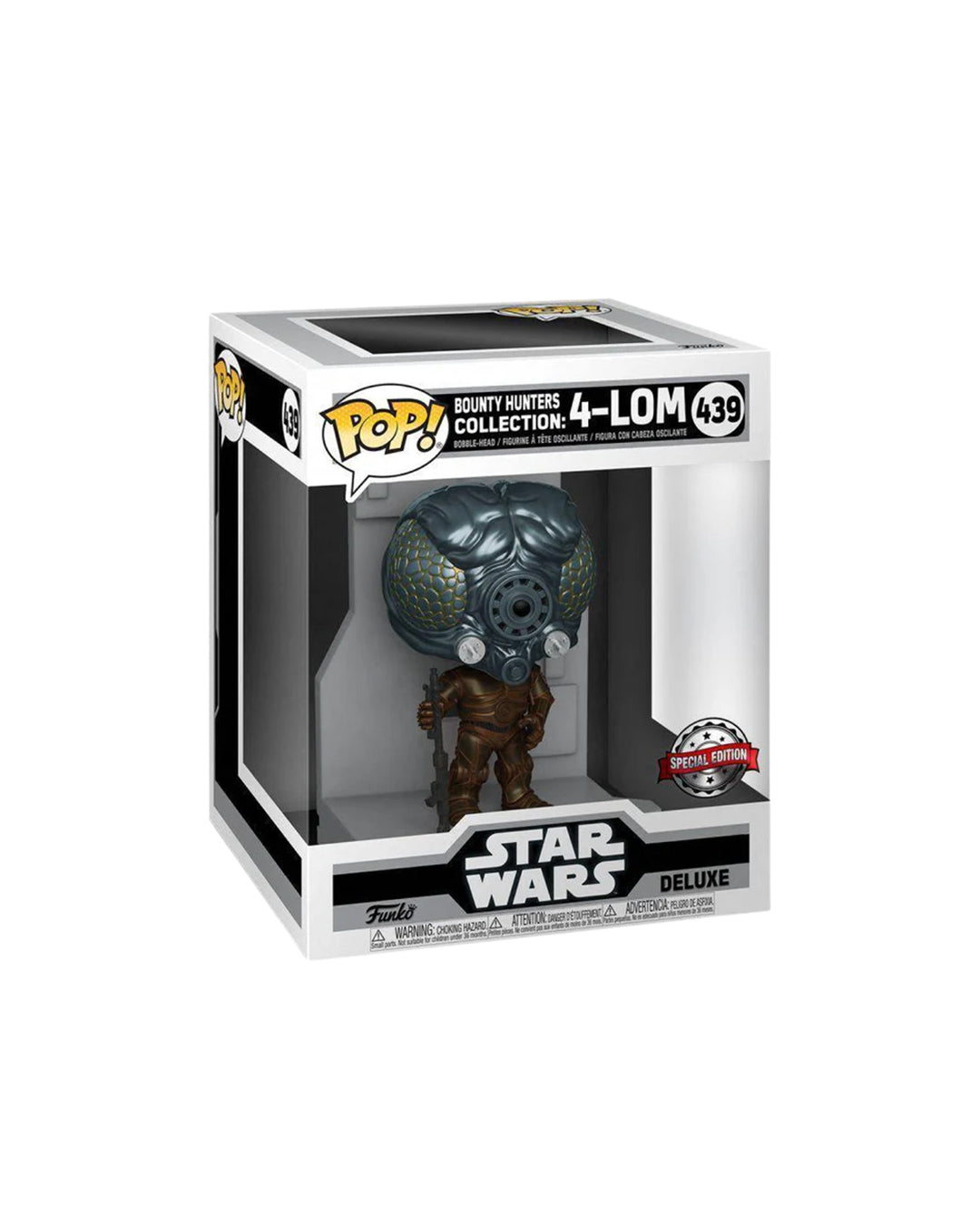 Funko Pop Star Wars Bounty Hunters Collection 4 LOM439 Special Edition Deluxe, figura coleccionable edición especial, disponible en figuraschile.cl