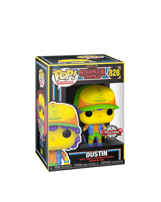Funko Pop Television Netflix Stranger Things #828 Dustin, edición especial, figura de colección en caja — disponible en figuraschile.cl