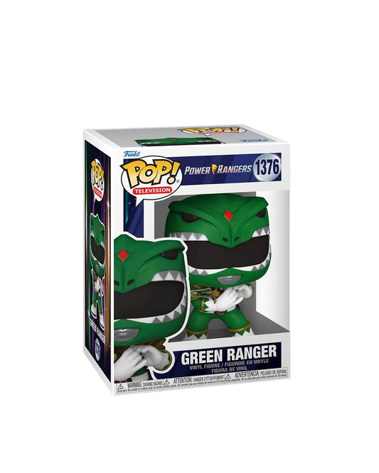 Funko Pop Television Power Rangers 1376 en caja original, figura coleccionable ideal para fans de la clásica serie Power Rangers. Disponible en figuraschile.cl