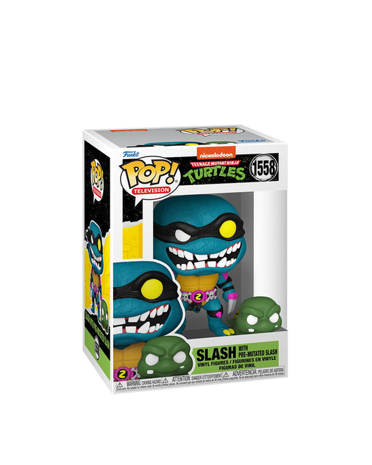 Funko Pop! (Teenage Mutant Ninja Turtles) Slash With Pre-Mutated Slash #1558
