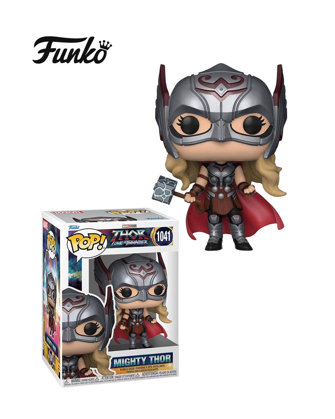 Funko Pop! (Marvel Studios - Thor Love and Thunder) Mighty Thor #1041