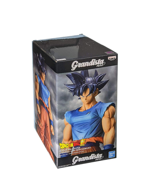 Figura Dragon Ball Super Grandista Nero Son Goku 3 de Banpresto, detallada y coleccionable, disponible en figuraschile.com