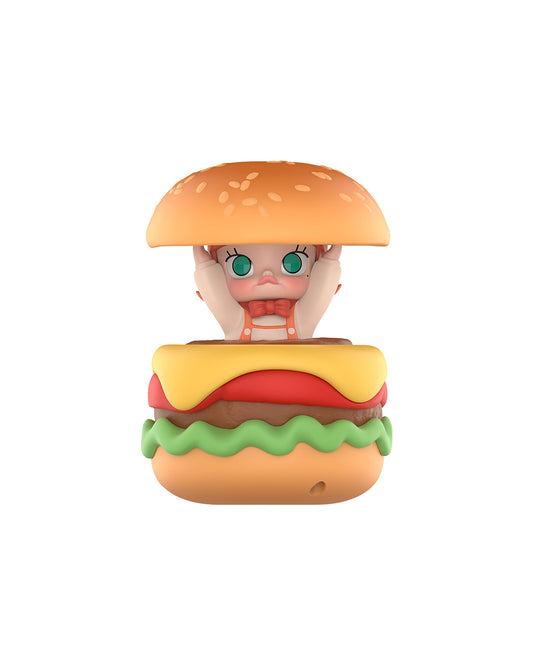 Figura sorpresa POP MART Molly Carb Lover Series Blind Box, con diseño de Molly y alimentos, disponible en figuraschile.com