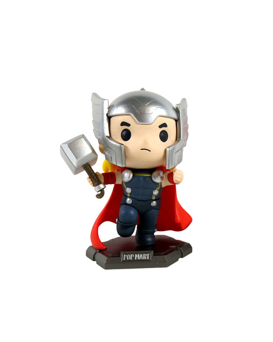Pop Mart Marvel Avengers Blind Box Thor, figura coleccionable sorpresa del Dios del Trueno Thor, ideal para fans del universo Marvel. Disponible en figuraschile.cl