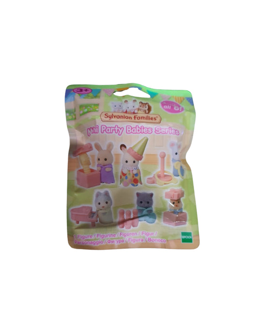 Sylvanian Families Mini Party Babies Series, Blind Box Front, figuras coleccionables, disponibles en figuraschile.com