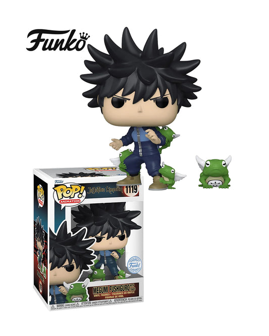 Funko Pop! (Jujutsu Kaisen) Megumi Fushiguro with toads #1119 (Funko Special Edition)