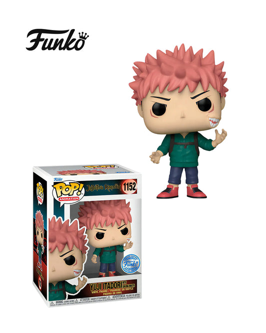 Funko Pop! (Jujutsu Kaisen) Yuji Itadori #1152 (With Sukuna Mouth) (Funko Special Edition)