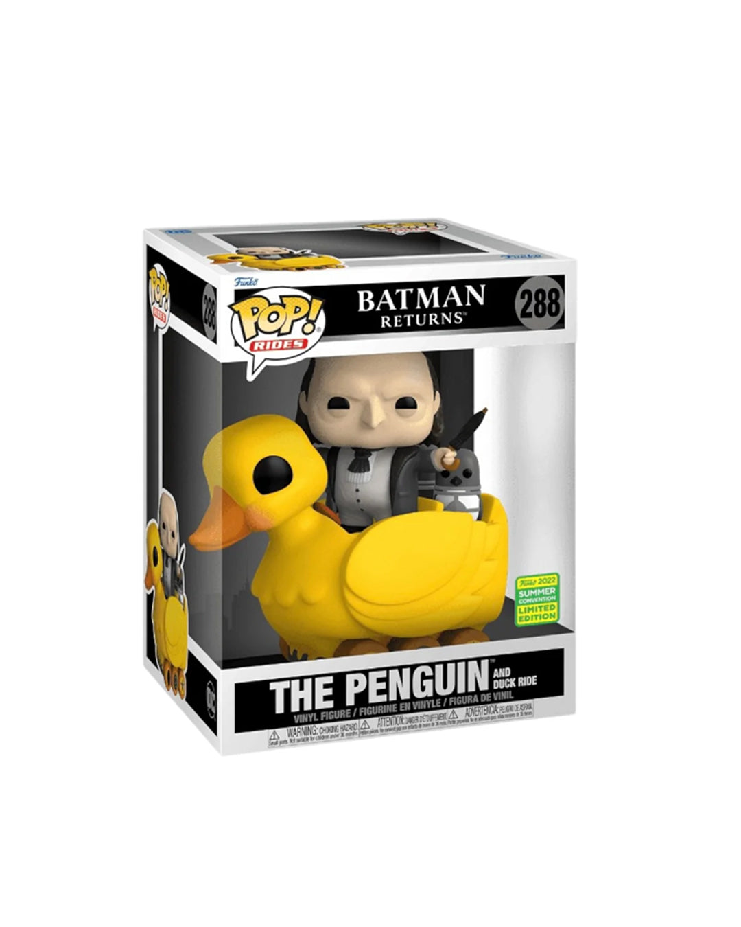 Funko Pop! (Batman Returns) The Penguin and Duck Ride #288 (Funko 2022 Summer Convention) (Weplay)