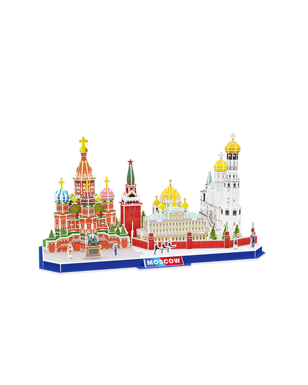 Puzzle 3D CubicFun City Line, 204 piezas para armar, figura decorativa y educativa, disponible en figuraschile.cl