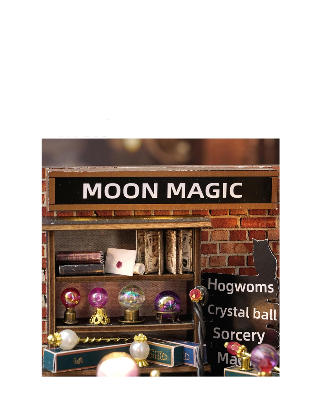 Casa en miniatura para armar Cutebee DIY QT-085 "Moon Magic", disponible en figuraschile.com