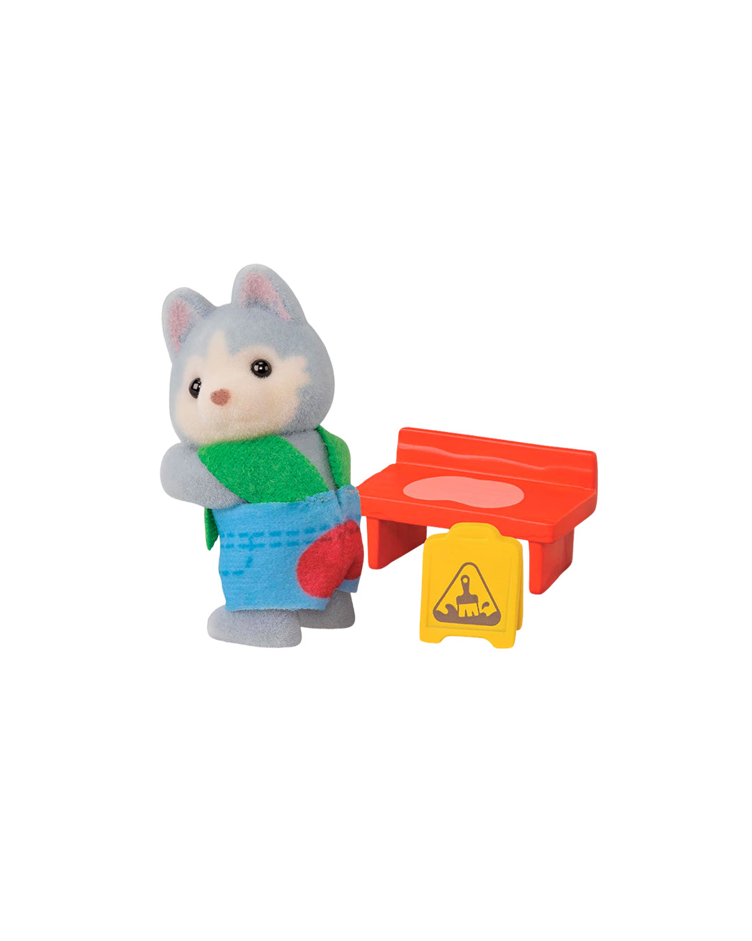 Figura sorpresa Sylvanian Families Baby Craft Lover Series — minifigura coleccionable de la línea Epoch en bolsa sorpresa. Disponible en figuraschile.cl