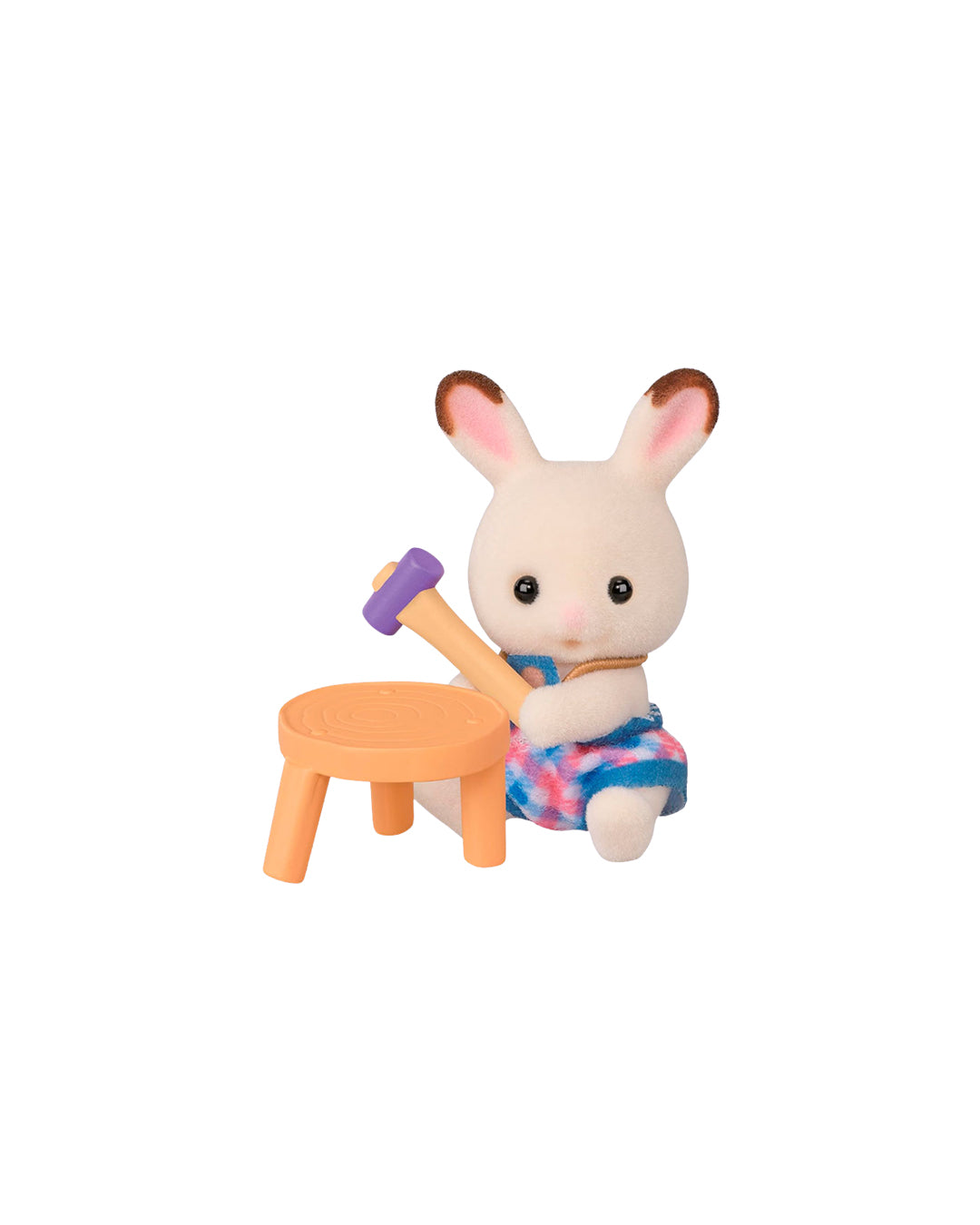 Figura sorpresa Sylvanian Families Baby Craft Lover Series — minifigura coleccionable de la línea Epoch en bolsa sorpresa. Disponible en figuraschile.cl