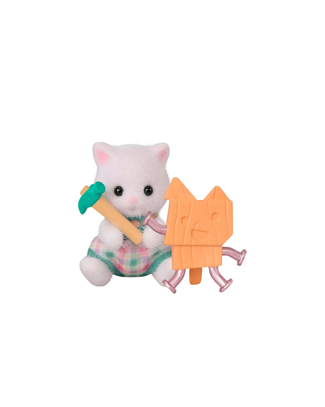 Figura sorpresa Sylvanian Families Baby Craft Lover Series — minifigura coleccionable de la línea Epoch en bolsa sorpresa. Disponible en figuraschile.cl