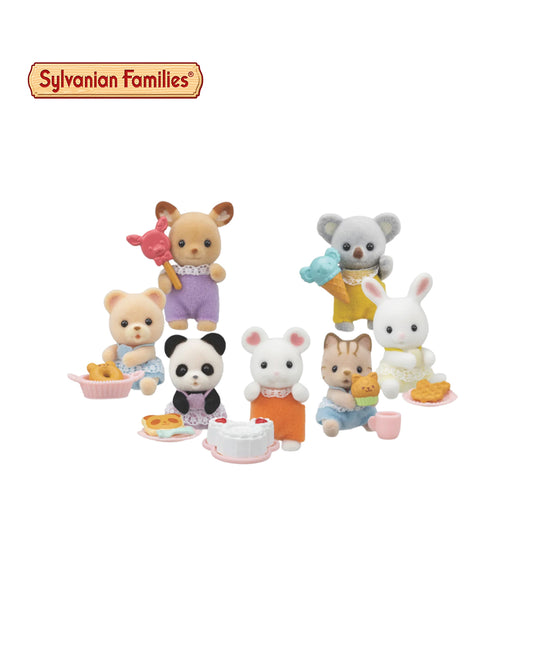 Epoch Sylvanian Families Baby Treats Series Blind Bag, figura coleccionable sorpresa ideal para fans y coleccionistas de Sylvanian Families. Disponible en figuraschile.cl