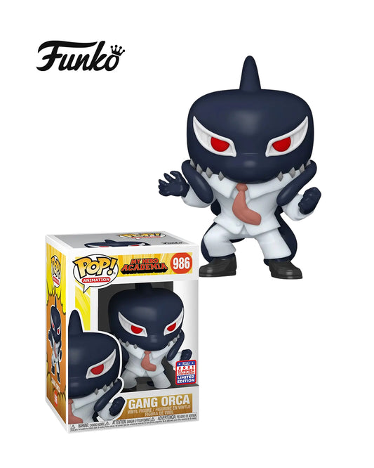 Funko Pop Animation My Hero Academia #986 Gang Orca, edición limitada Summer Convention 2021, figura de vinilo coleccionable con detalles fieles al personaje, en caja original, ideal para fans y coleccionistas — disponible en figuraschile.cl