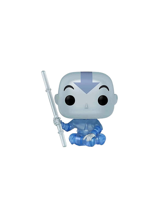 Funko Pop Animation Avatar 940 Aang Spirit edición BoxLunch, brilla en la oscuridad, en caja original, figura coleccionable disponible en figuraschile.cl