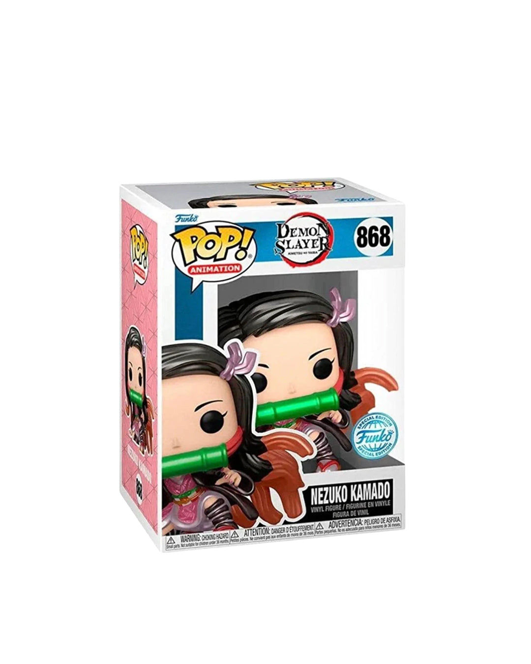 Funko Pop! (Demon Slayer) Nezuko Kamado #868 Metallic! (Funko Special Edition)