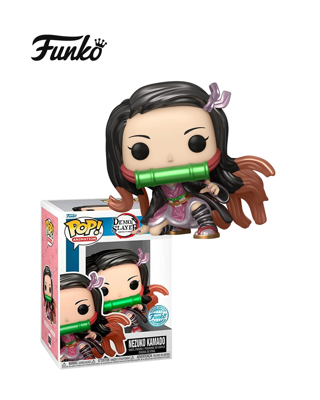 Funko Pop! (Demon Slayer) Nezuko Kamado #868 Metallic! (Funko Special Edition)