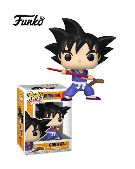 Funko Pop! (Dragon Ball) Goku with nyoibo #1922