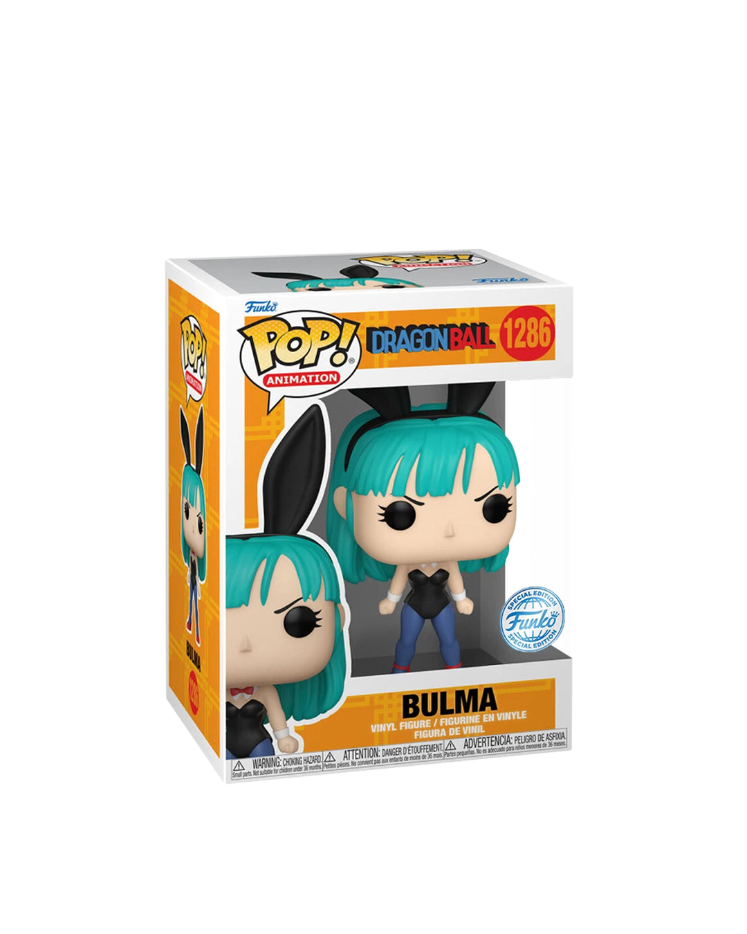 Figura Funko Pop Animation Dragon Ball Bulma #1286 Funko Special Edition en caja original – Disponible en figuraschile.cl