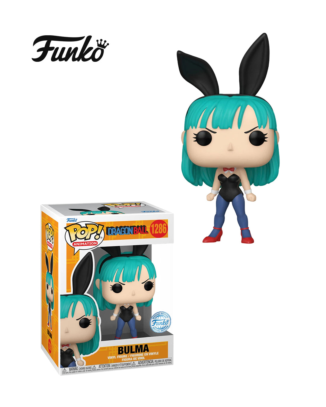 Figura Funko Pop Animation Dragon Ball Bulma #1286 Funko Special Edition en caja original – Disponible en figuraschile.cl