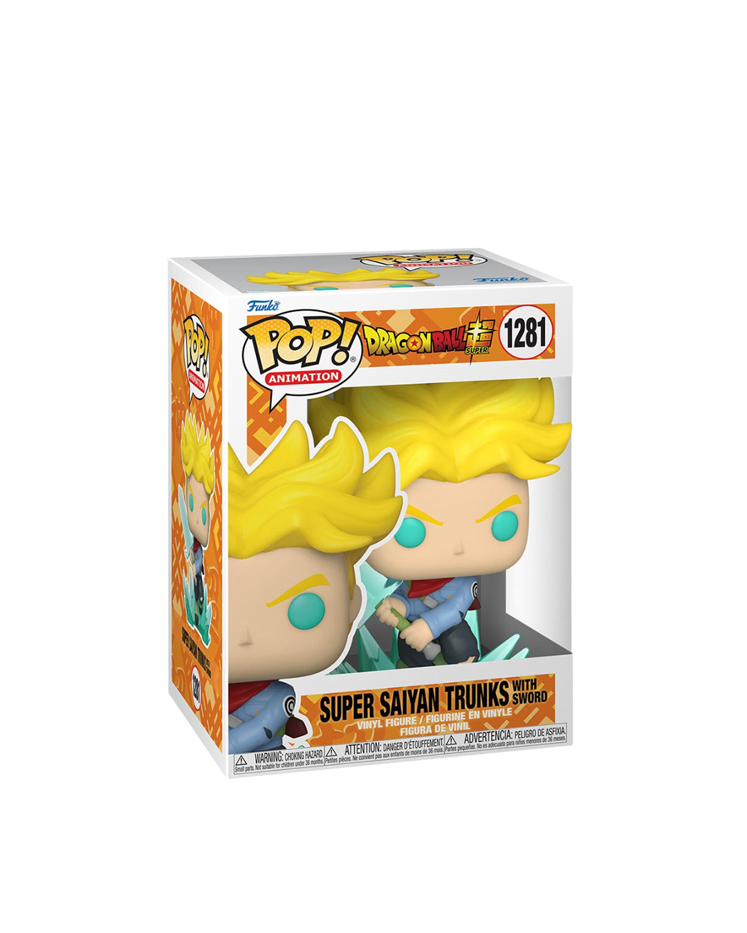 Funko Pop! (Dragon Ball Super) Super Saiyan Trunks #1281 (with sword)