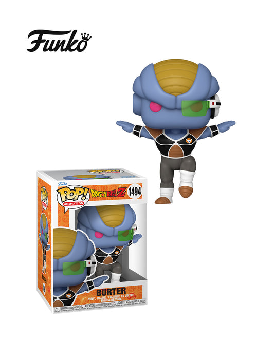 Figura Funko Pop! Animation Dragon Ball Z Burter #1494 en caja, personaje del Comando Ginyu, edición coleccionable disponible en Figuras Chile.
