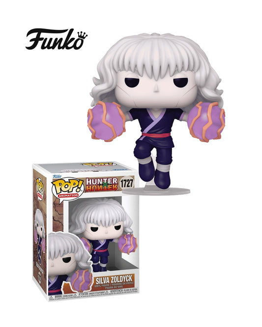 Funko Pop Animation Hunter x Hunter 1727 Silva Zoldyck en caja — Figura coleccionable disponible en figuraschile.cl