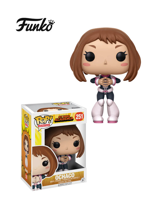 Funko Pop Animation My Hero Academia #251 Ochaco Uraraka, figura de vinilo coleccionable con detalles fieles al personaje, en caja original, ideal para fans y coleccionistas de My Hero Academia — disponible en figuraschile.cl