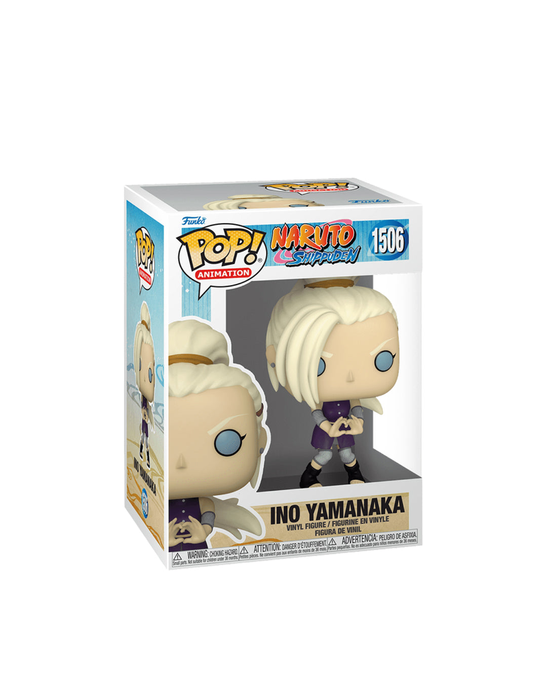 Funko Pop Animation Naruto Shippuden 1506 Ino Yamanaka, figura coleccionable oficial, disponible en figuraschile.cl