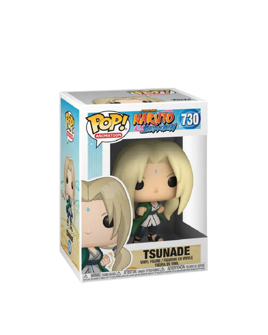 Funko Pop Animation Naruto Shippuden #730 Tsunade, figura de vinilo coleccionable con detalles auténticos del personaje, en caja original, ideal para fans y coleccionistas de Naruto — disponible en figuraschile.cl