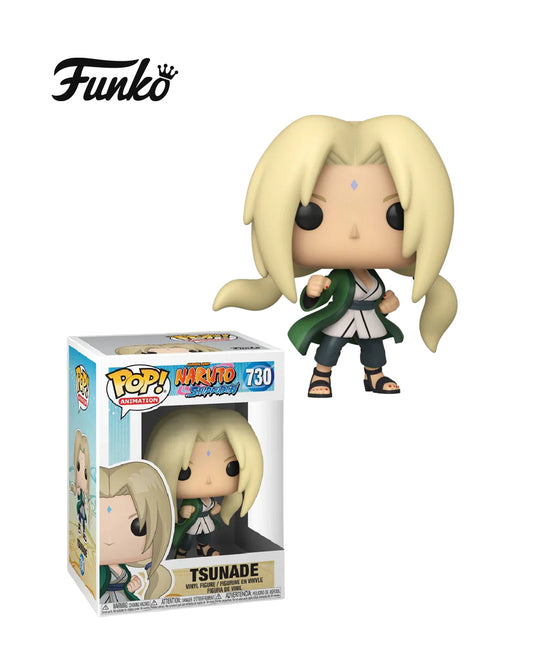 Funko Pop Animation Naruto Shippuden #730 Tsunade, figura de vinilo coleccionable con detalles auténticos del personaje, en caja original, ideal para fans y coleccionistas de Naruto — disponible en figuraschile.cl