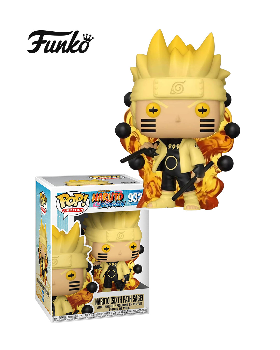 Funko Pop! (Naruto Shippuden) Naruto (Sixth Path Sage) #932