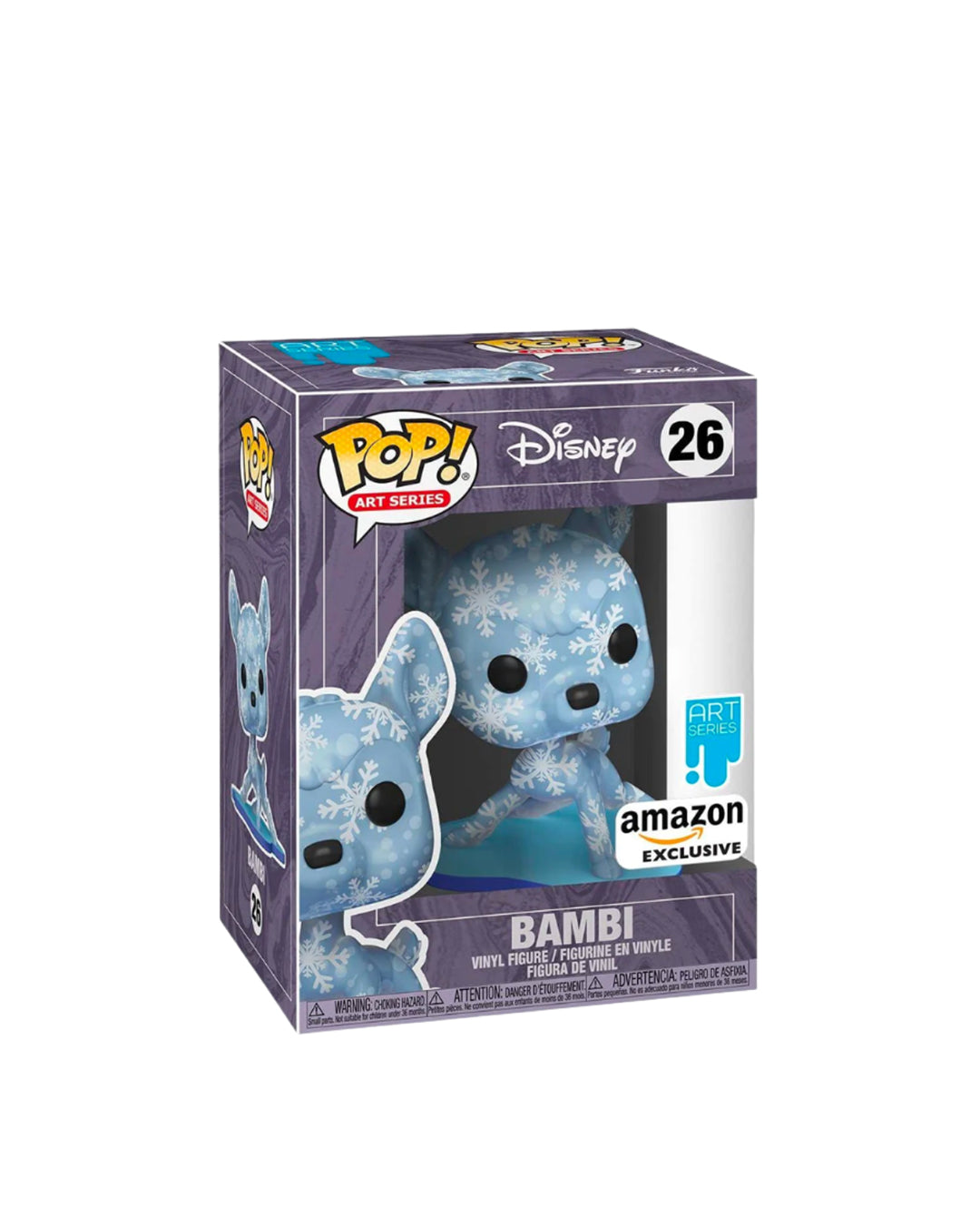 Funko Pop Art Series Disney 26 Bambi, figura coleccionable exclusiva Amazon, disponible en figuraschile.cl