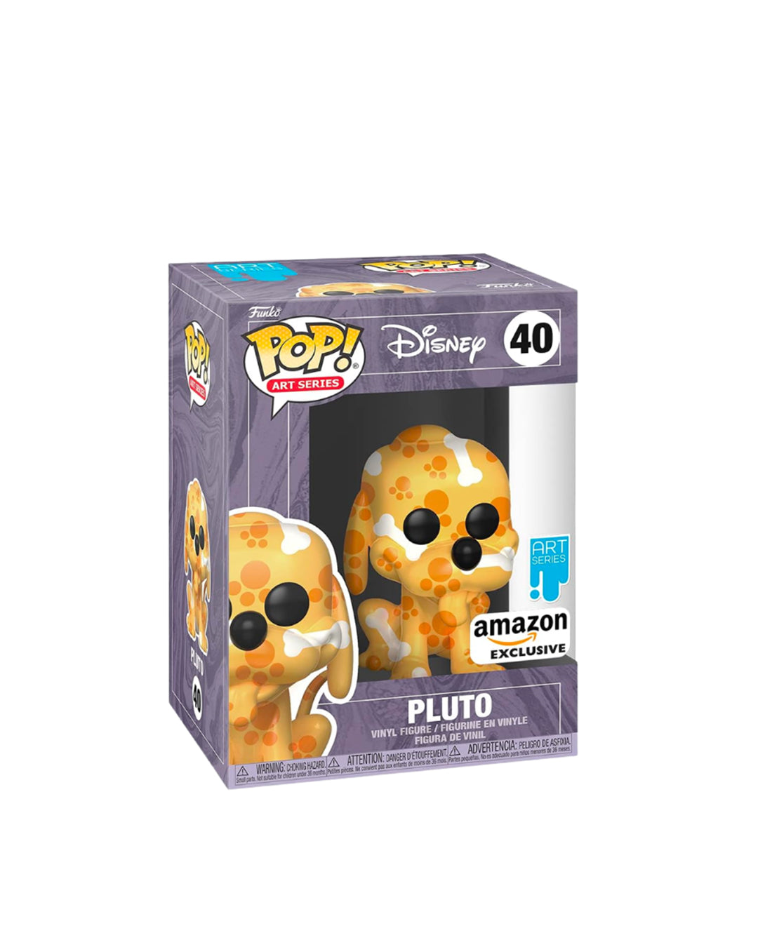 Funko Pop Art Series Disney 40 Pluto, figura coleccionable exclusiva Amazon, disponible en figuraschile.cl