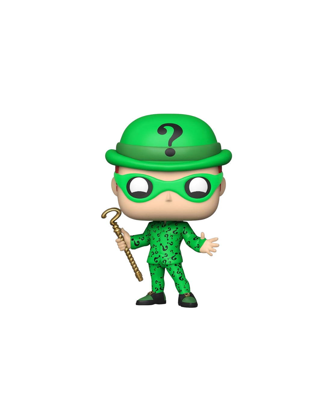 Funko Pop Batman Forever The Riddler 340 en caja original, figura coleccionable del icónico villano de Batman basada en la película Batman Forever. Disponible en figuraschile.cl