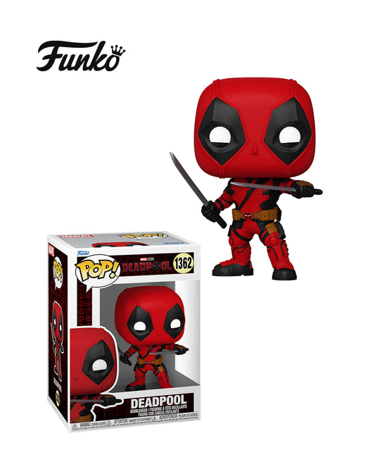 Figura Funko Pop Deadpool vs Wolverine – Deadpool con espadas #1362 en caja - www.figuraschile.com