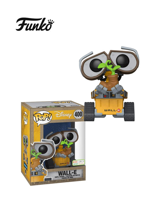 Funko Pop Disney 400 Wall-E Exclusive BoxLunch Earth Day en caja original, figura coleccionable edición especial para fans de Disney y Wall-E. Disponible en figuraschile.cl