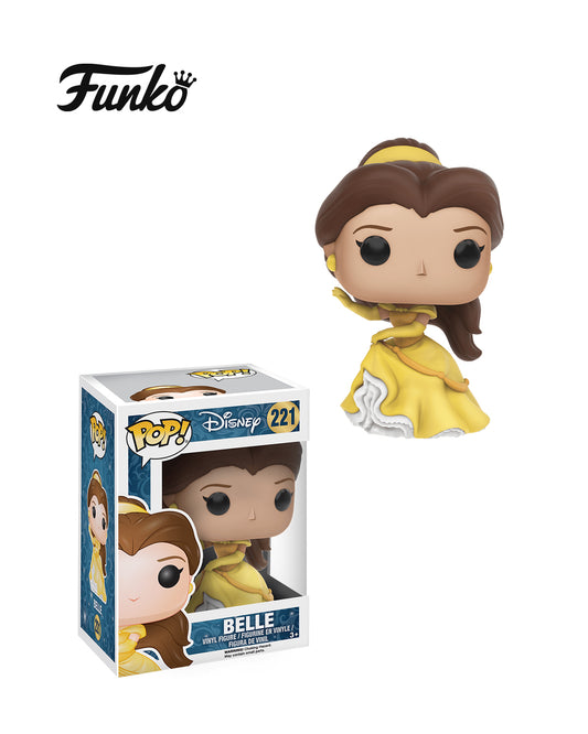 Figura Funko Pop Disney Belle 221 – diseño detallado de la princesa de "La Bella y la Bestia", ideal para coleccionistas de Disney; disponible en figuraschile.com