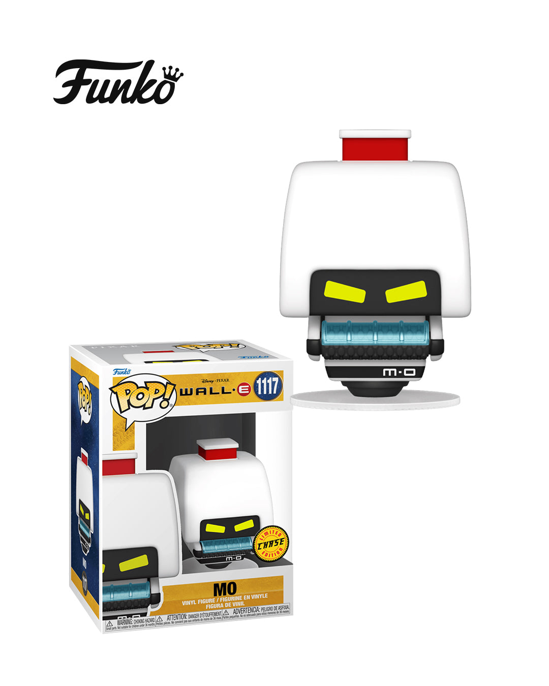 Funko Pop Disney Pixar WALL·E 1117 MO Chase, figura coleccionable edición especial, disponible en figuraschile.cl