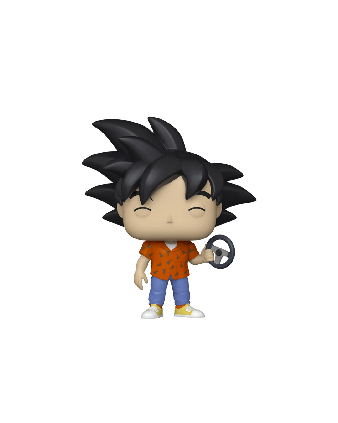 Figura Funko Pop #1162 de Goku Driving Exam de Dragon Ball Z con atuendo clásico y expresión determinada en caja coleccionable disponible en figuraschile.cl